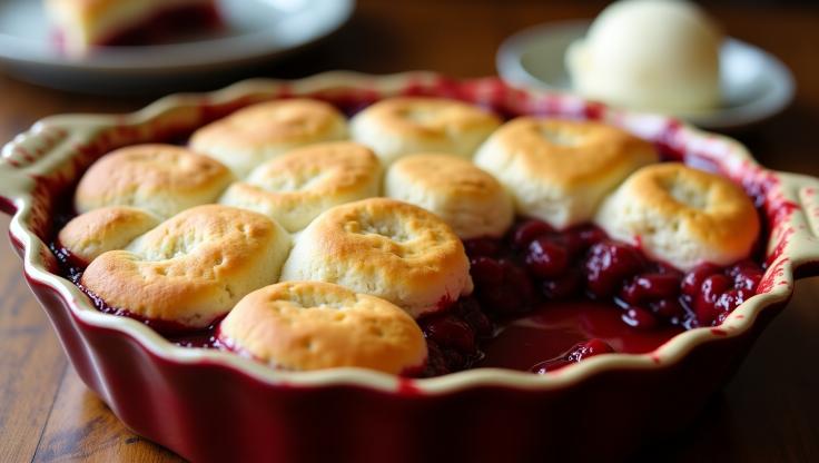 Classic Southern Cherry Cobbler Recipe