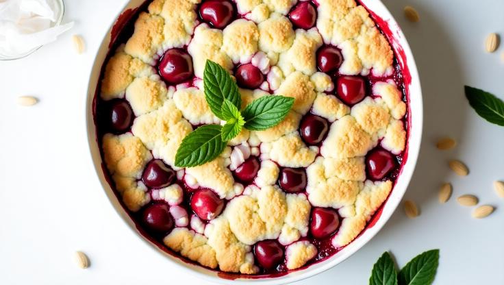 Gluten-Free Cherry Cobbler Recipe