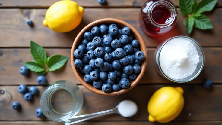 Blueberry Syrup Recipe: Ingredients