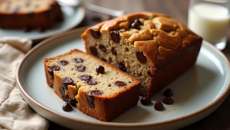 Banana Bread Recipes : Chocolate Chip Banana Bread