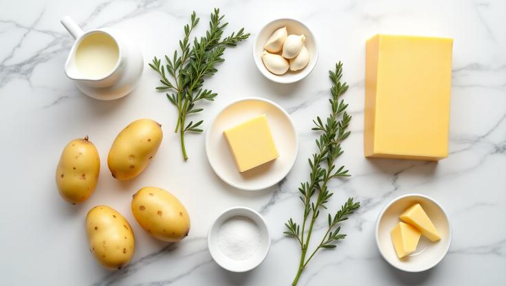 Scalloped Potatoes Ingredients
