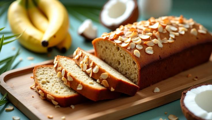 Banana Bread Recipes : Coconut Banana Bread